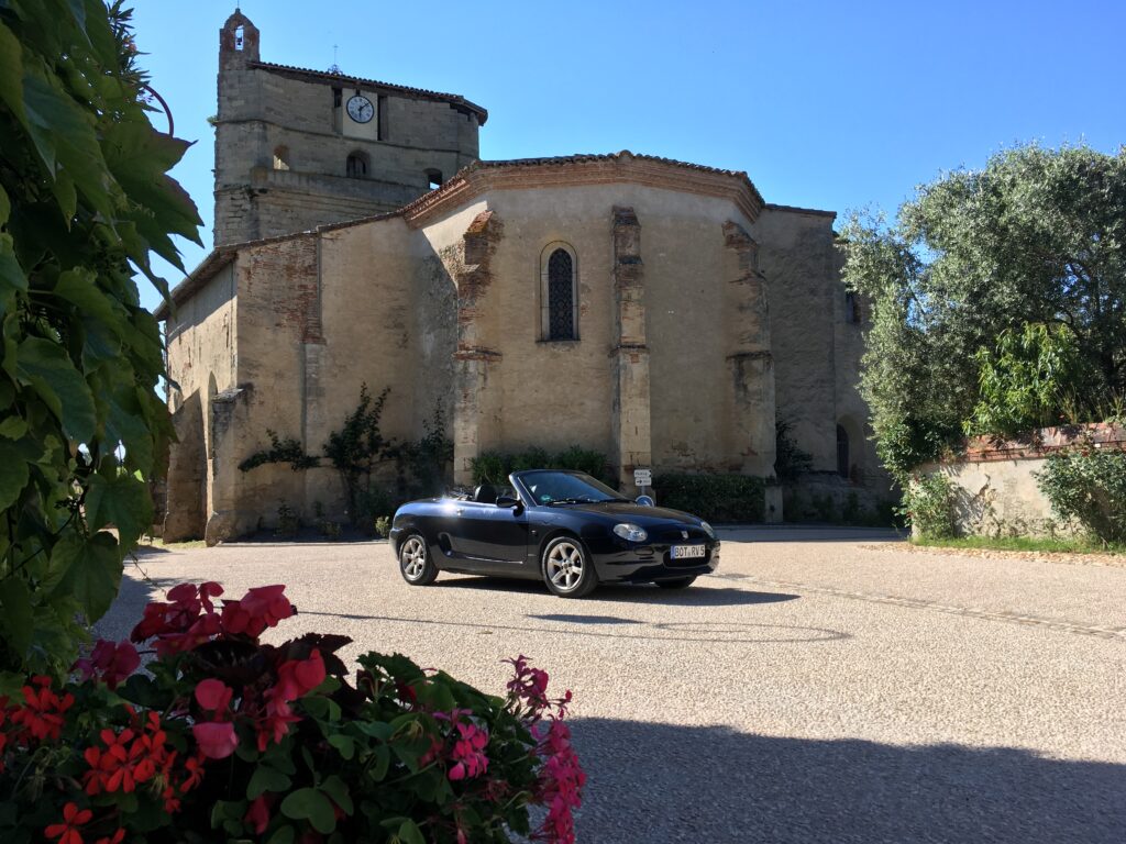MG F in Belcastel