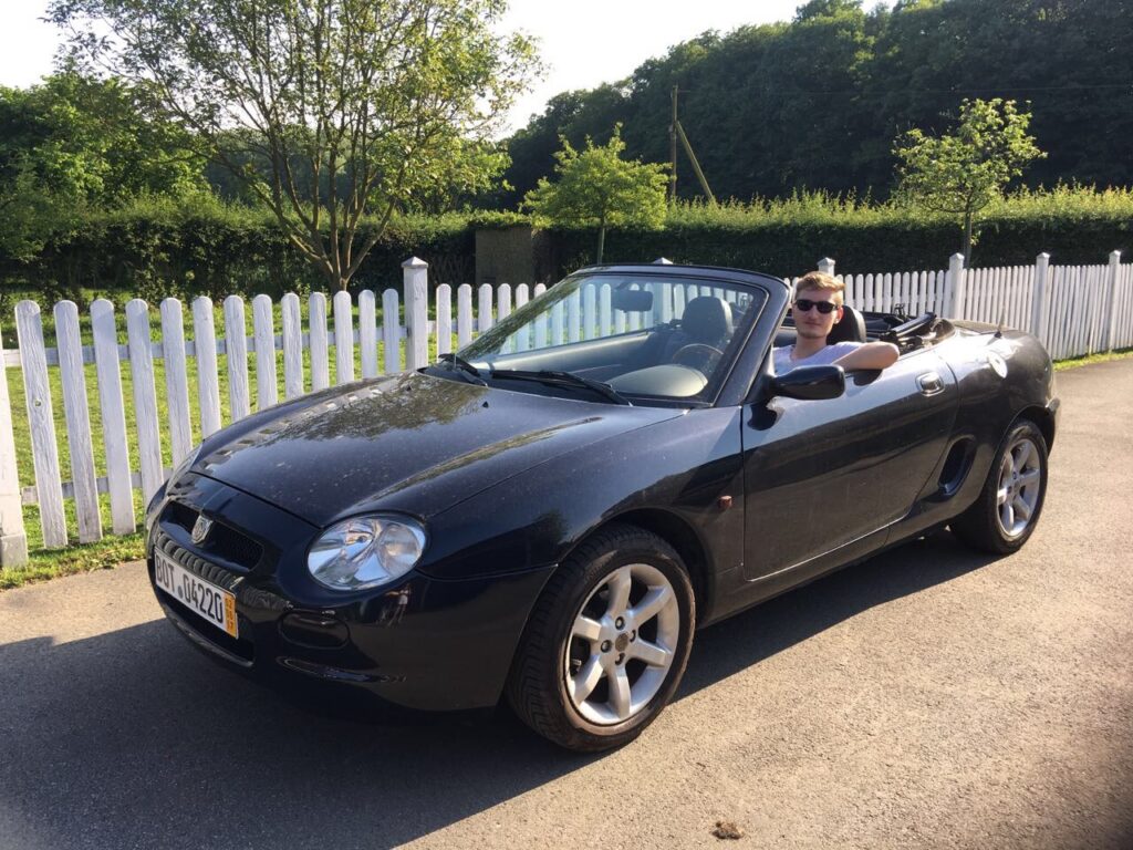 My younger self in the MG F