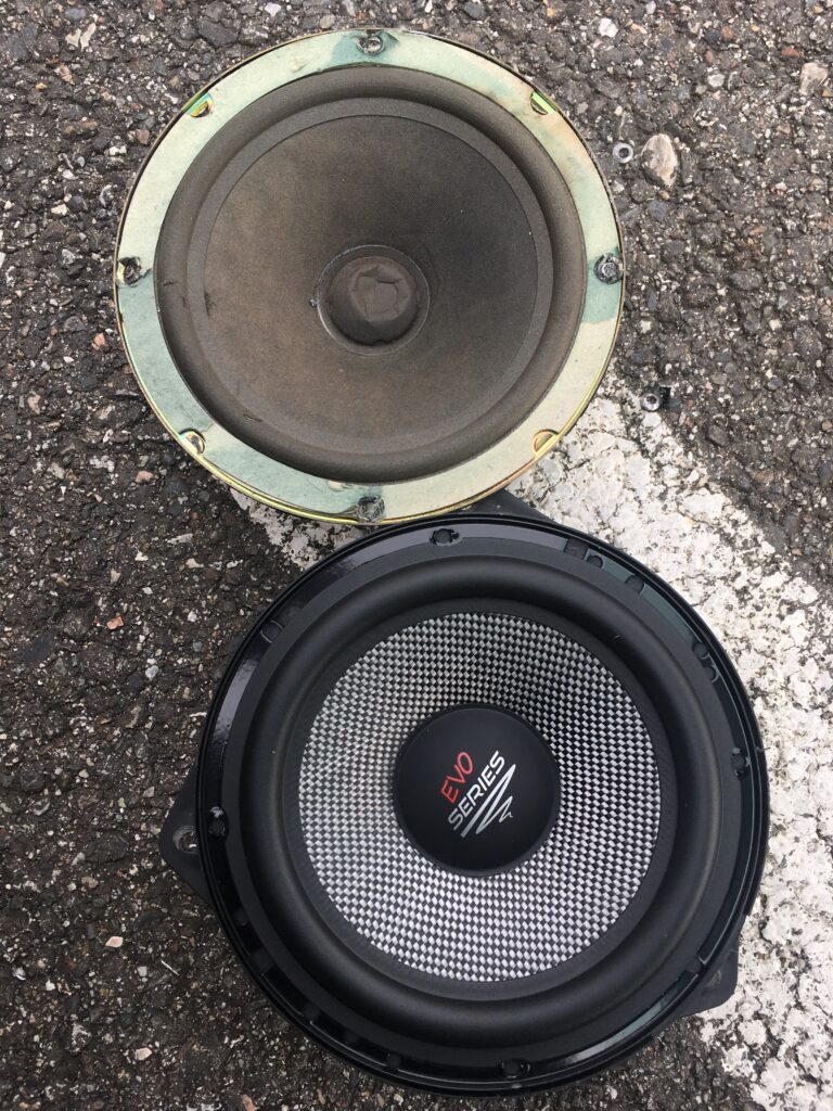 Old speaker and new speaker