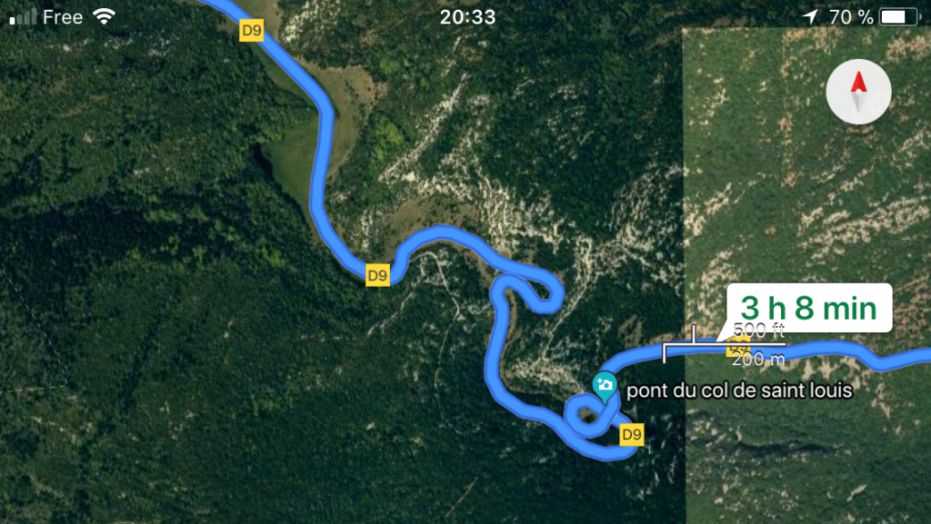 Pont du col de Saint Louis